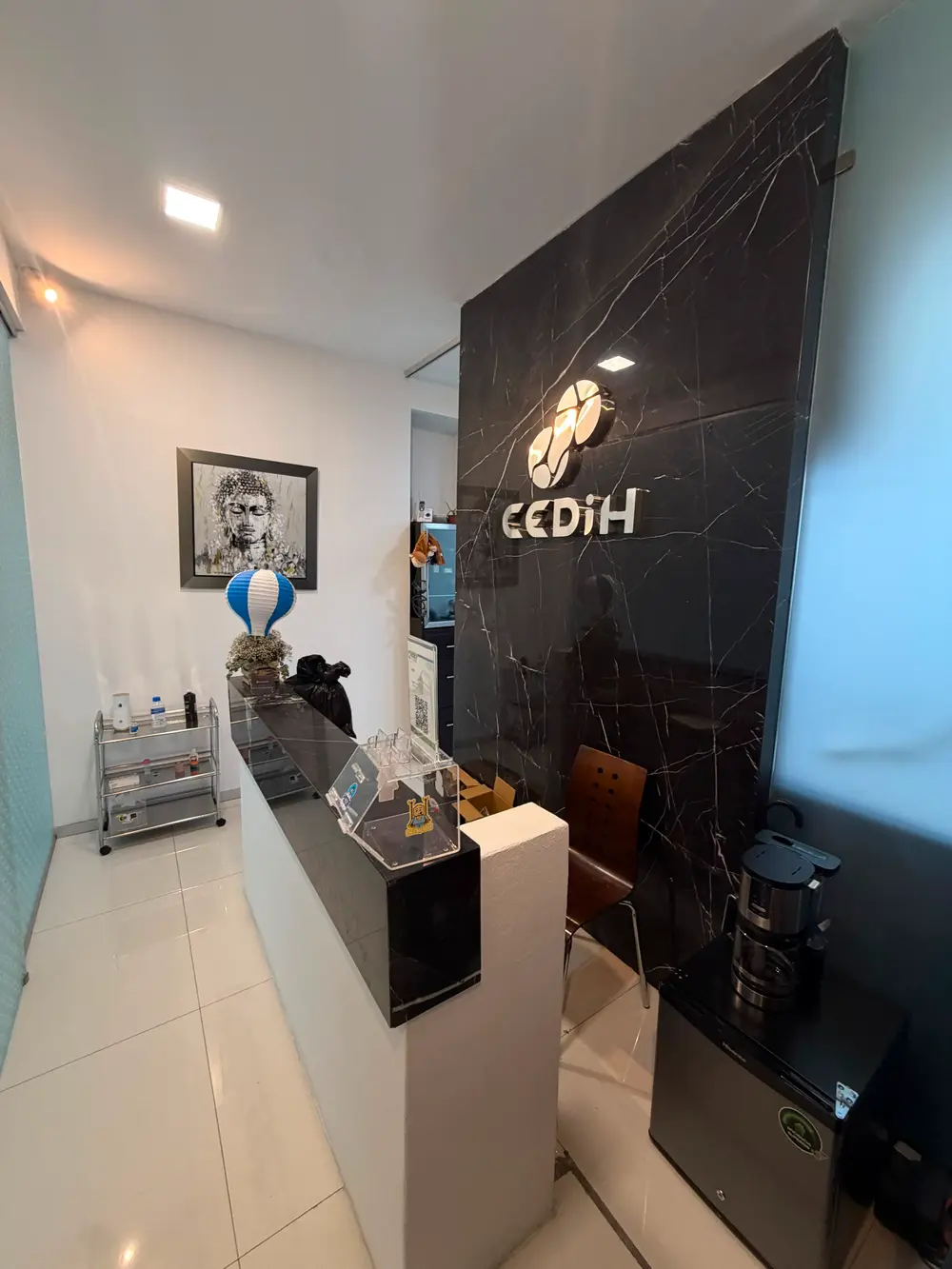 Sala de espera para pacientes Pediátricos y sus papás